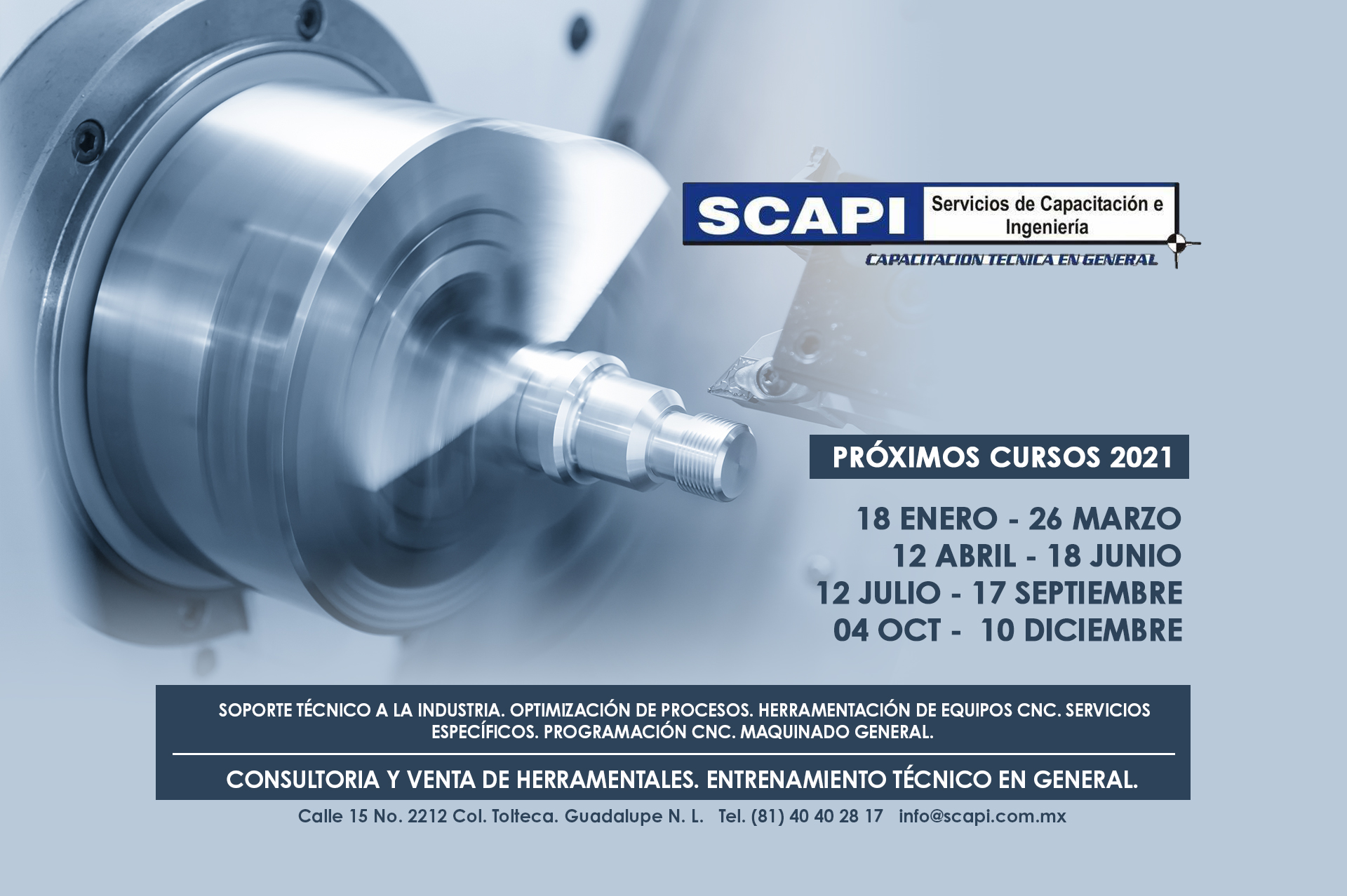 Proximos cursos SCAPI